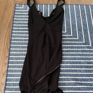 Zeagoo Black Asymmetrical Women's Dress